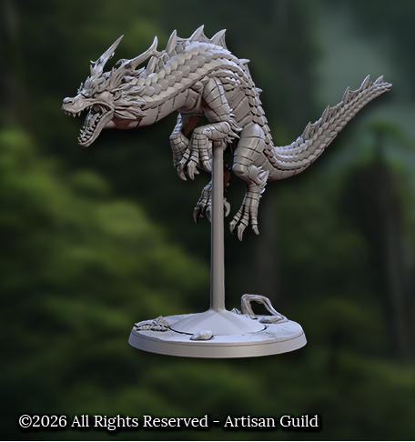 Spiritual Dragons, Asian Wingless Dragons (4 Variants Available) - Artisan Guild