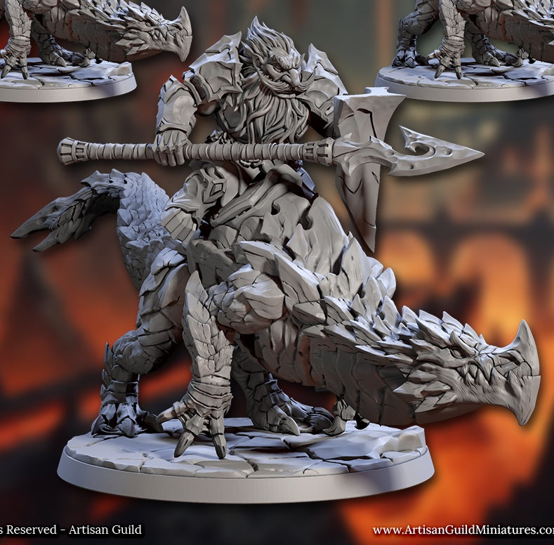 Delani Dragonling Riders, Set 1 (4 Variants Available) - Artisan Guild