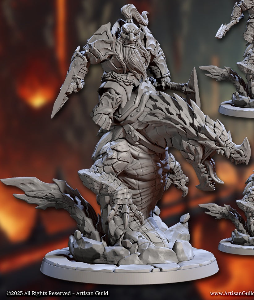 Delani Dragonling Riders, Set 1 (4 Variants Available) - Artisan Guild