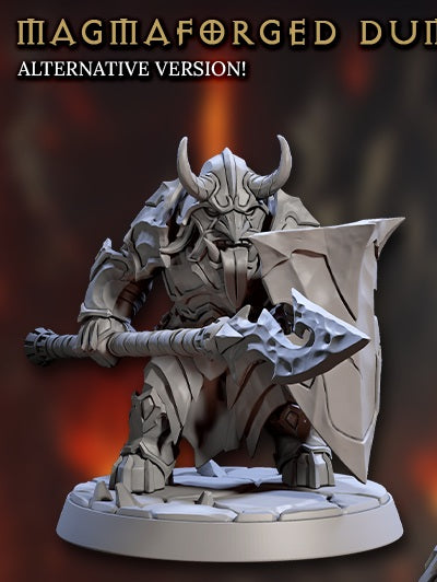 Magmaforged Dumloks, Set 2 (6 Variants Available) - Artisan Guild