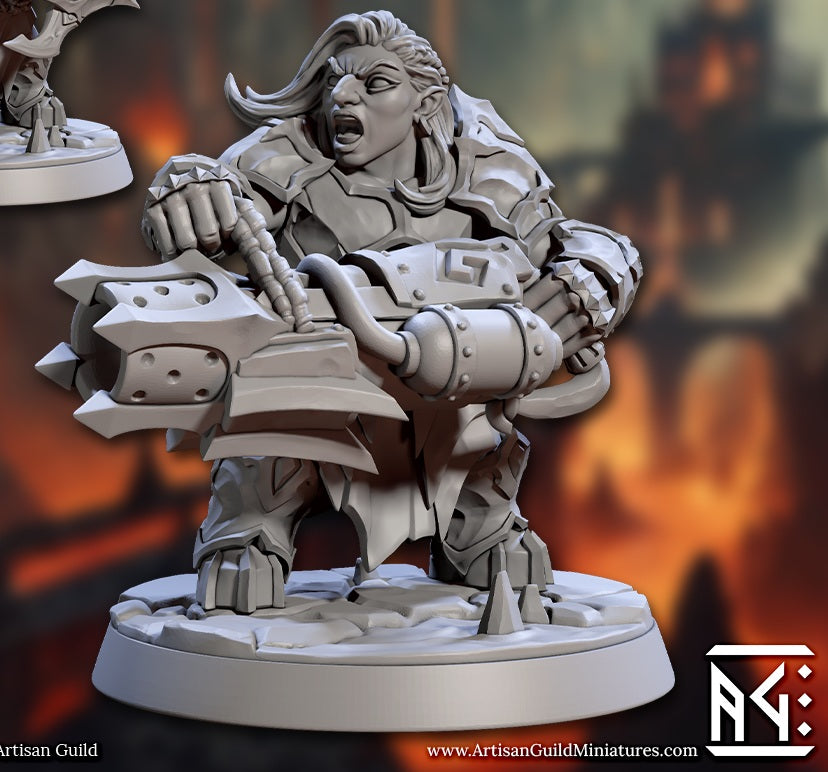 Magmaforged Dumloks, Set 1 (6 Variants Available) - Artisan Guild