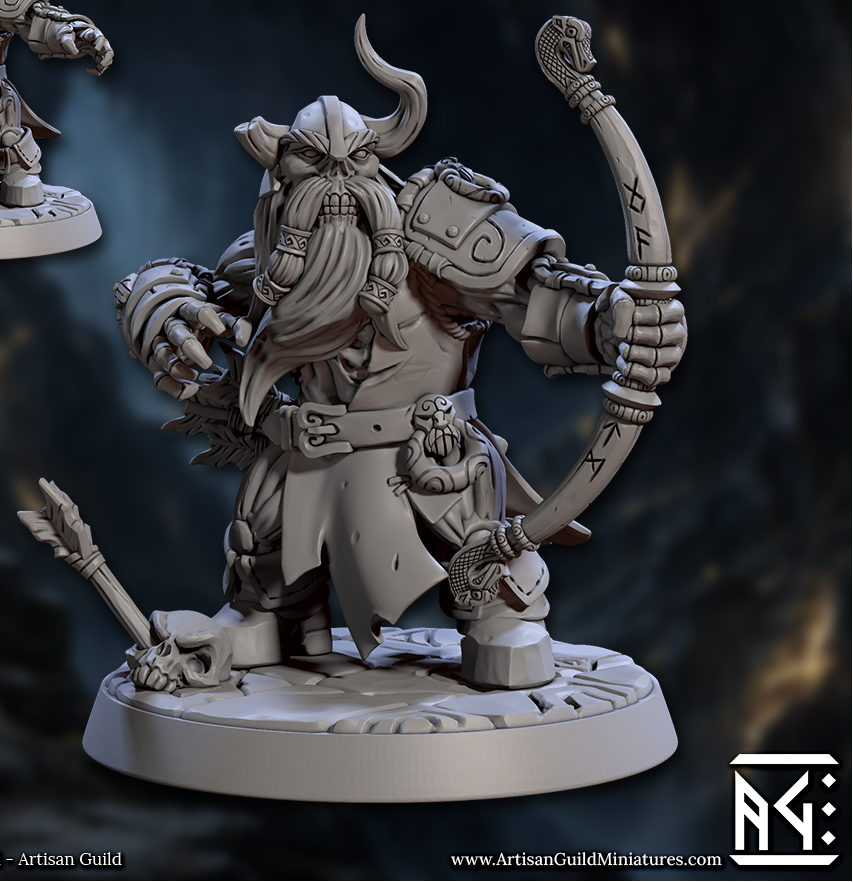 Dwarf Draugr - Helmets, Undead Dwarven Warriors (6 Variants Available) - Artisan Guild