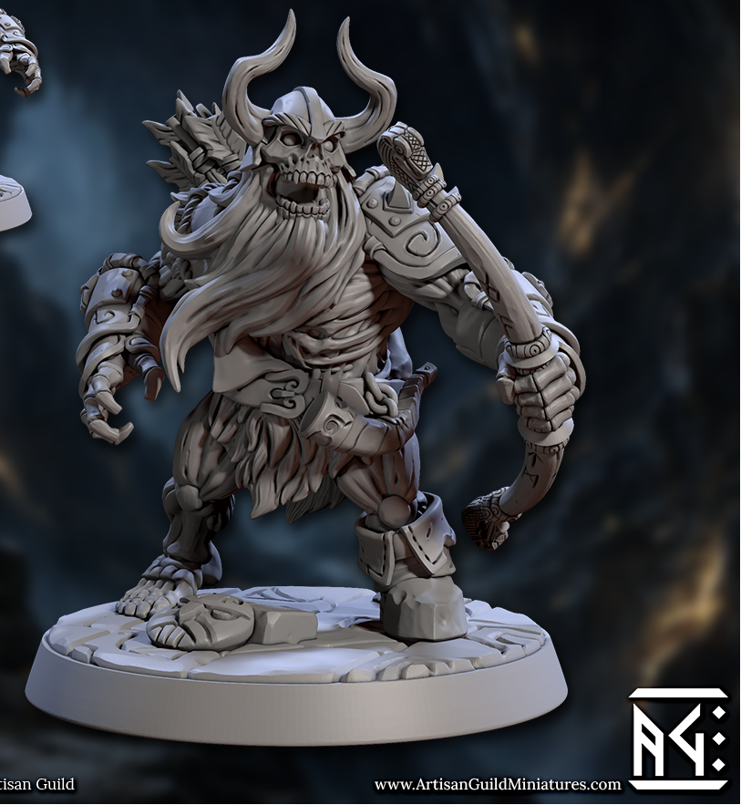 Dwarf Draugr - Helmets, Undead Dwarven Warriors (6 Variants Available) - Artisan Guild