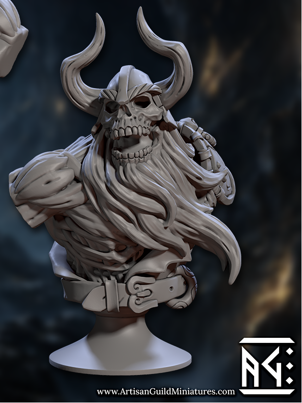 Draugr - Undead Dwarves, Busts (7 Variants Available) - Artisan Guild