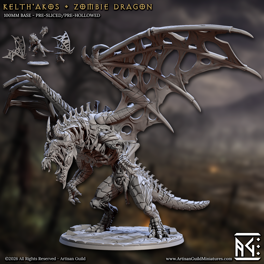Kelth'Akos, Zombie Dragon - Artisan Guild