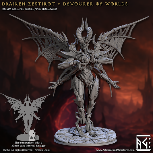 Draiken Zestirot, Devourer of Worlds (2 Variants Available)  - Artisan Guild