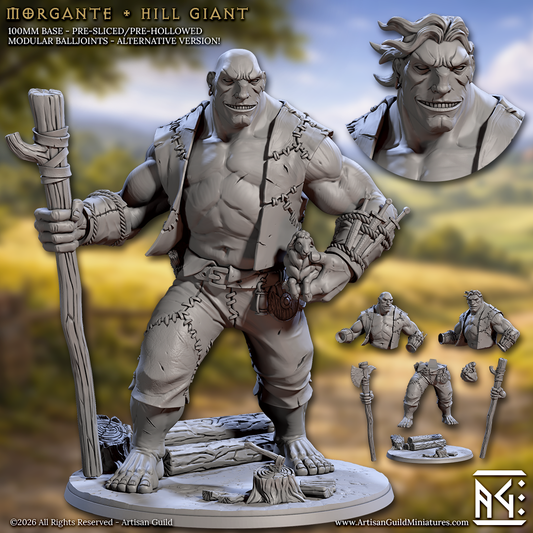 Morgante, Hill Giant (2 Variants Available) - Artisan Guild