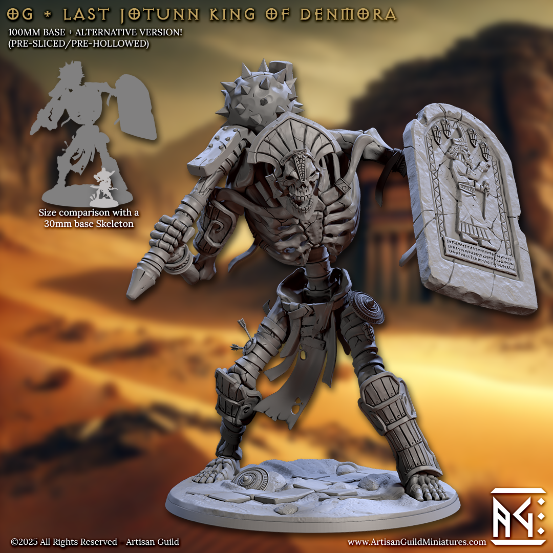 Og, Last Jotunn King of Denmora (2 Variants Available) - Artisan Guild