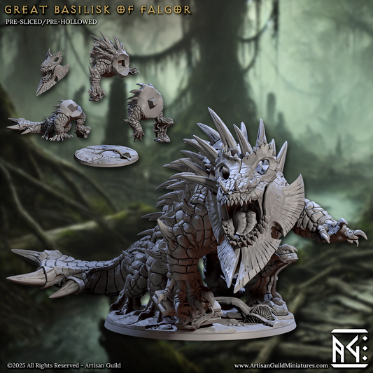 Great Basilisk of Falgor (2 Variants Available) - Artisan Guild