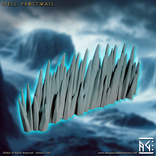 Frostwall, Spell Effect Terrain Piece - Artisan Guild