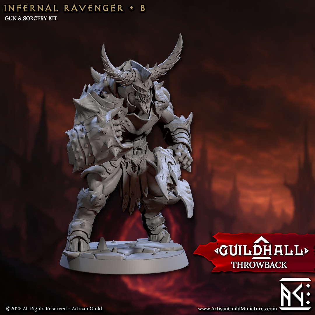 Basarakh, Infernal Ravagers, Guns & Sorcery Set (6 Variants Available) - Artisan Guild