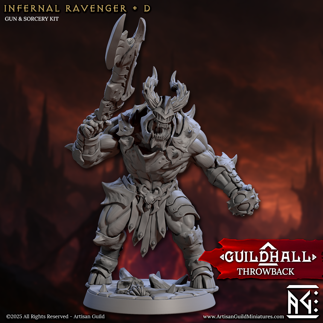 Basarakh, Infernal Ravagers, Guns & Sorcery Set (6 Variants Available) - Artisan Guild