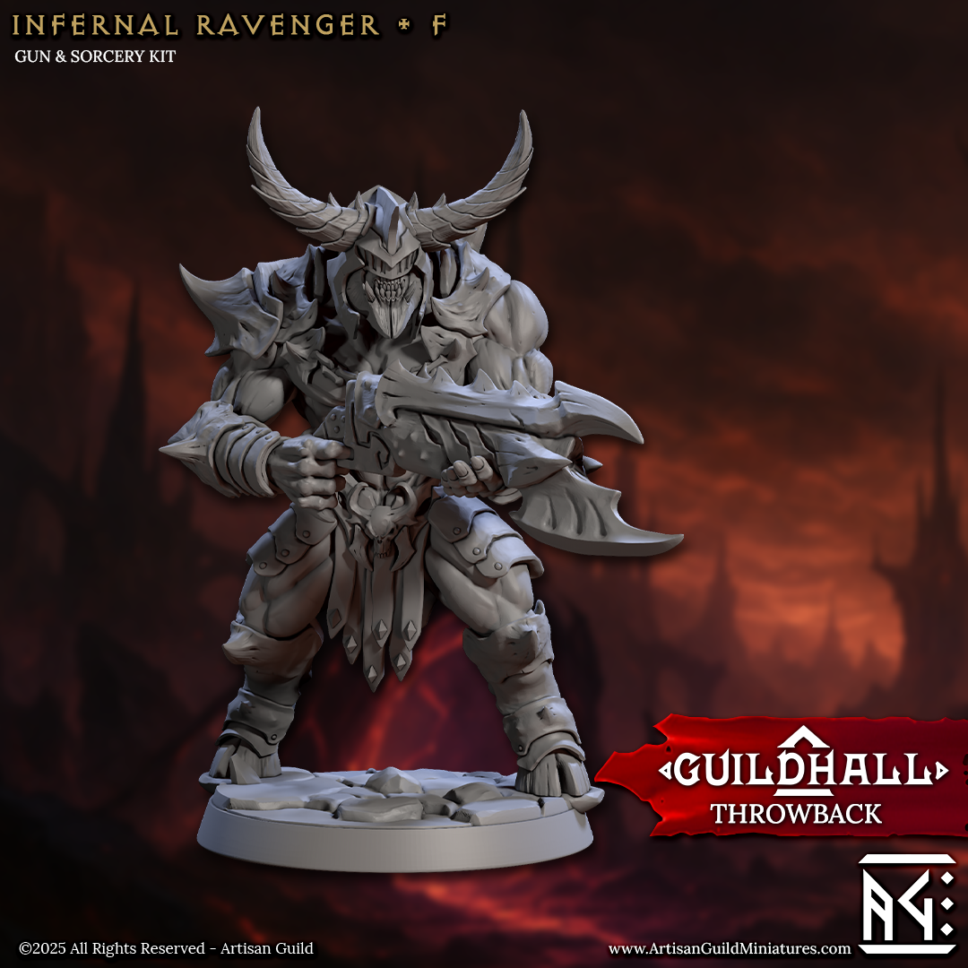 Basarakh, Infernal Ravagers, Guns & Sorcery Set (6 Variants Available) - Artisan Guild
