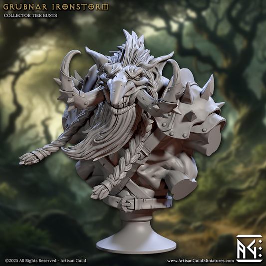 War-Troll Heroes, Busts (6 Variants Available) - Artisan Guild