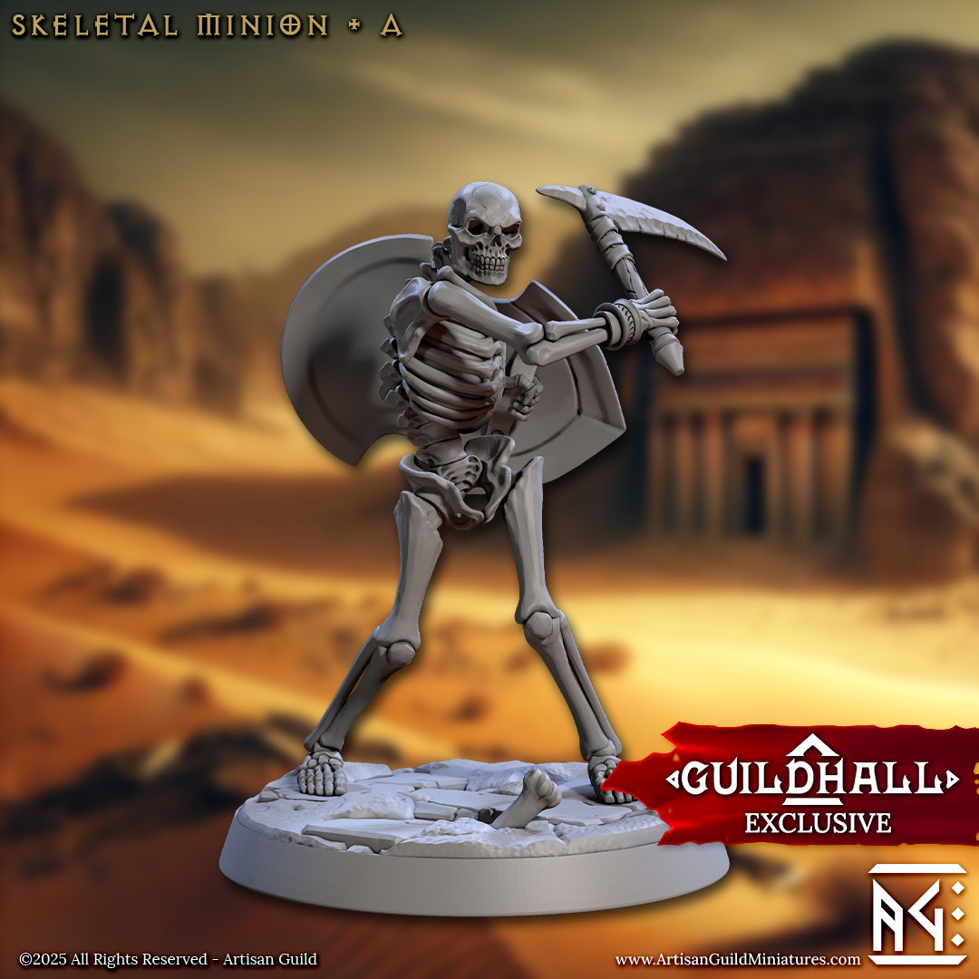 Skeletal Minions (4 Variants Available) - Artisan Guild