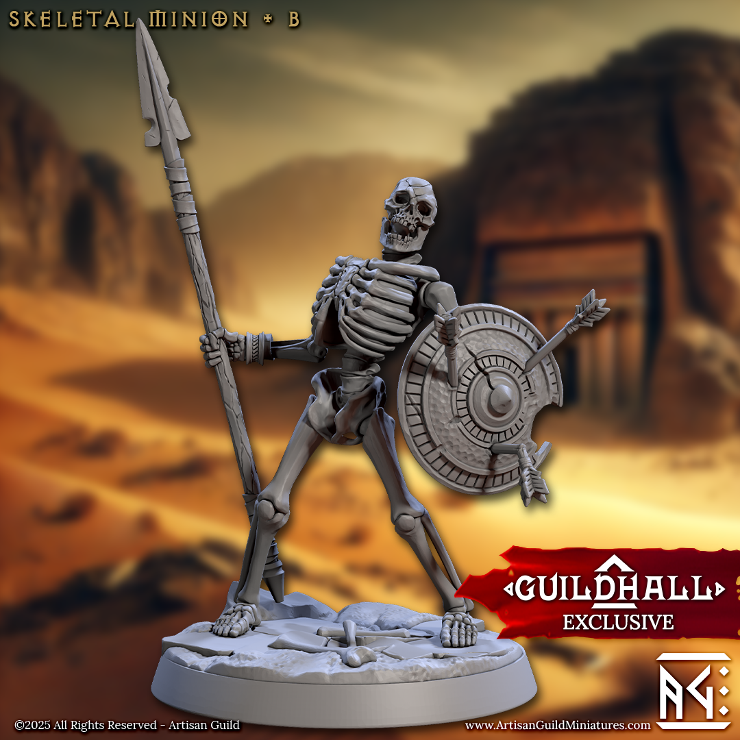 Skeletal Minions (4 Variants Available) - Artisan Guild
