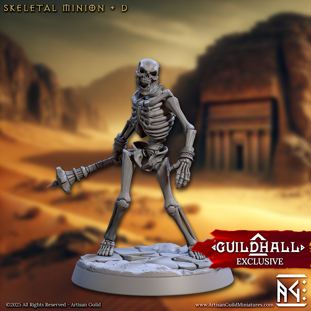 Skeletal Minions (4 Variants Available) - Artisan Guild