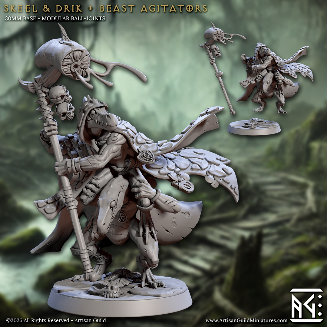 Falgor Lizardling Heroes (3 Variants Available) - Artisan Guild