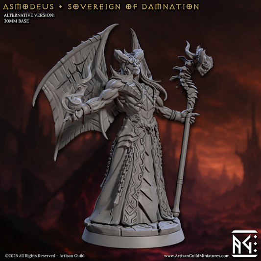 Asmodeus, Sovereign of Damnation (2 Variants Available)  - Artisan Guild
