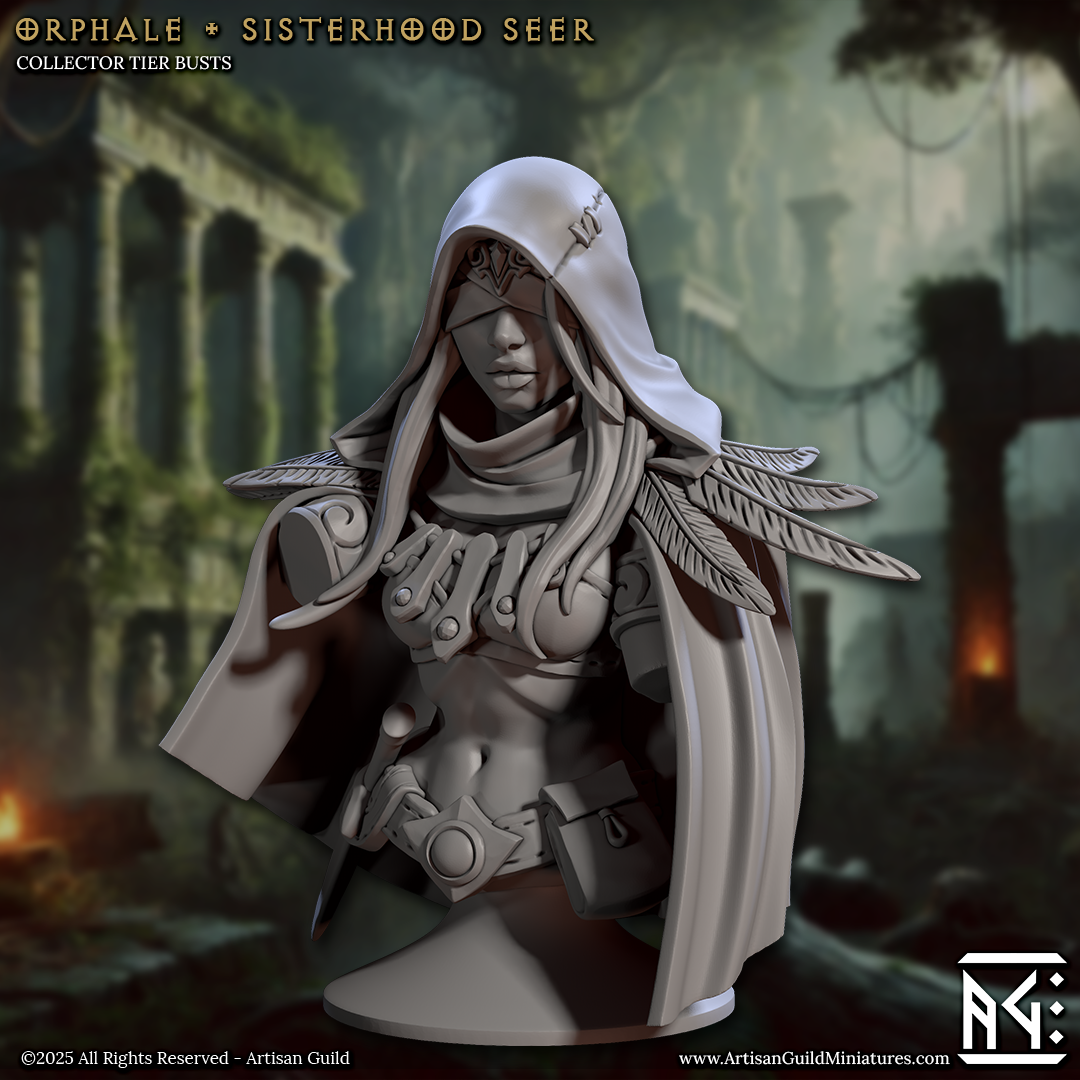 Orphale, Sisterhood Seer Bust - Artisan Guild
