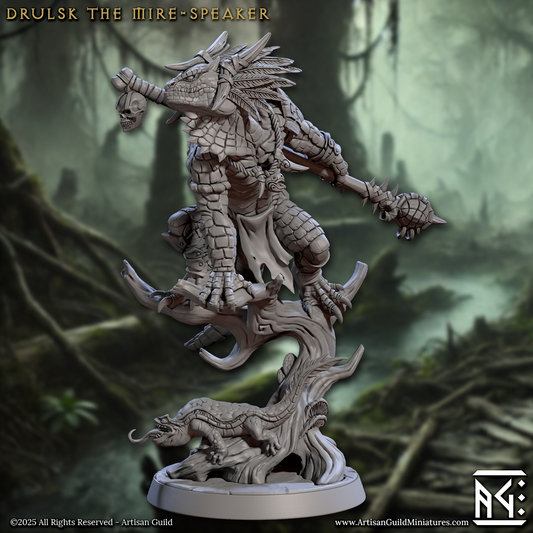 Drulsk the Mire-speaker, Lizardfolk Shaman - Artisan Guild