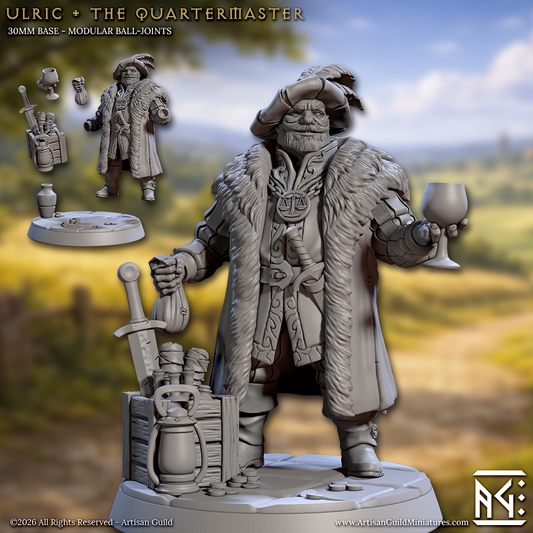 Ulric the Quartermaster, Human Villager - Artisan Guild
