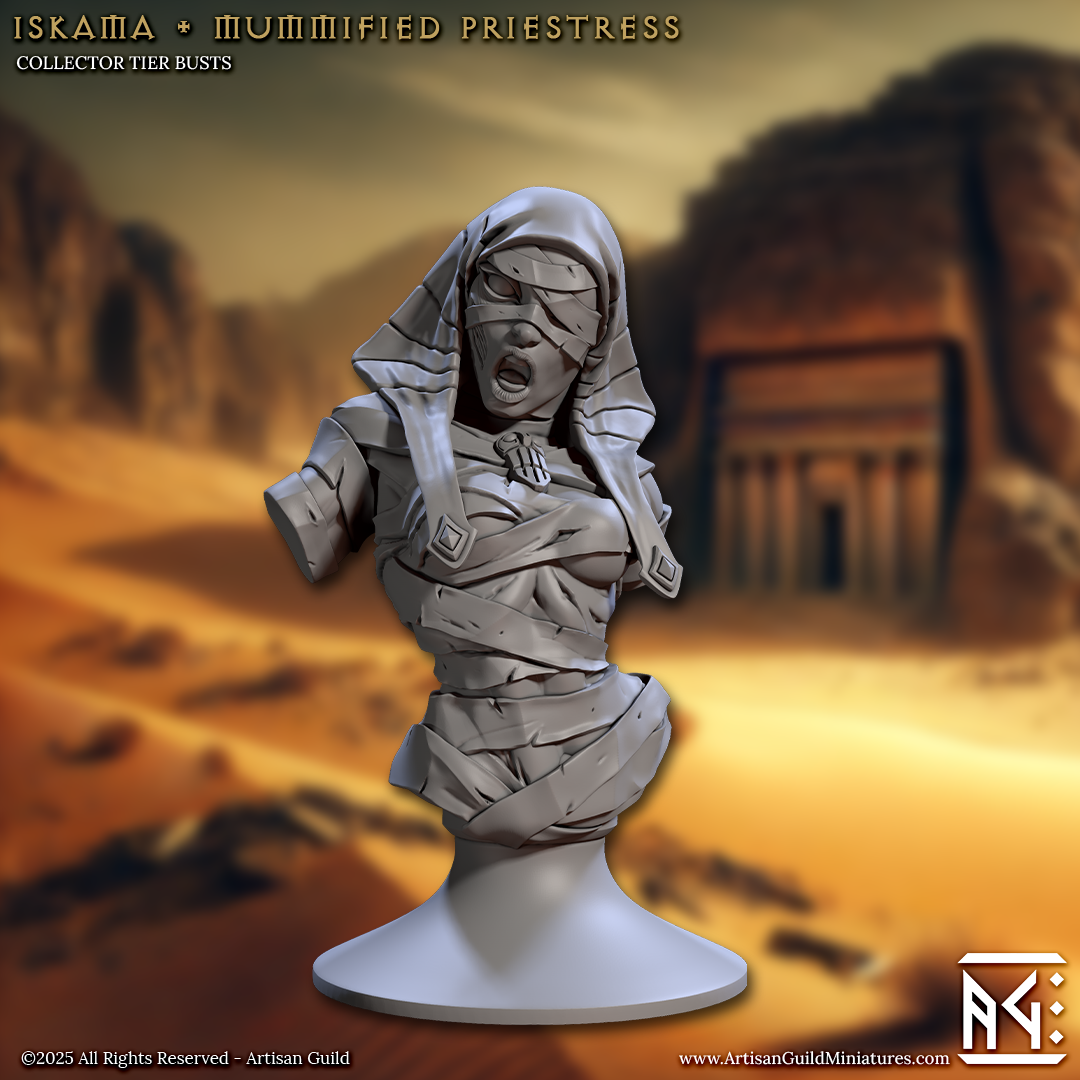 Tombstone Skeleton Leaders, Busts (3 Variants Available) - Artisan Guild