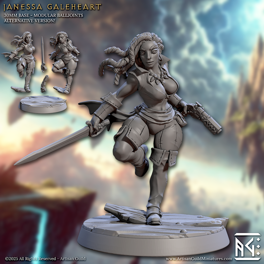 Janessa Galeheart, Human Hero (2 Variants Available) - Artisan Guild