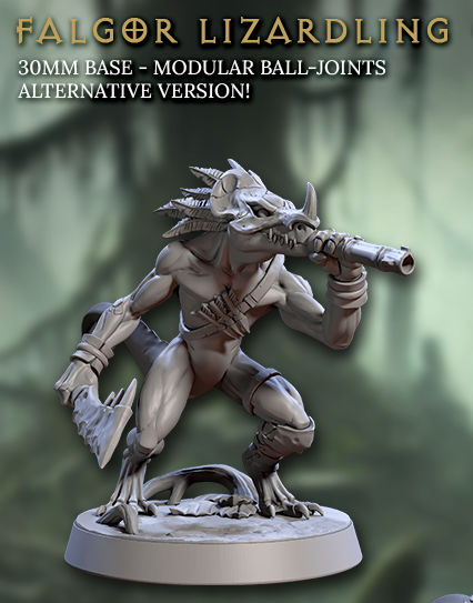 Falgor Lizardlings, Skink Warriors - Helmets (6 Variants Available) - Artisan Guild