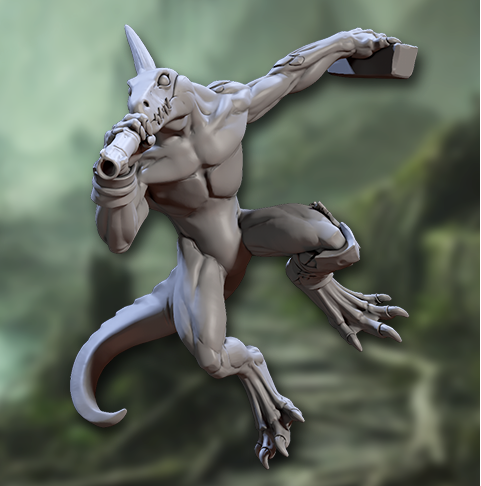 Falgor Lizardlings, Hanging (2 Variants Available) - Artisan Guild