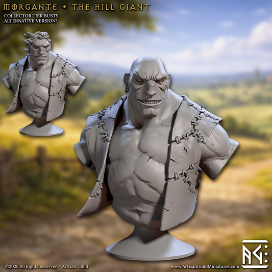 Morgante the Hill Giant Bust (2 Variants Available) - Artisan Guild