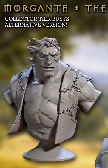 Morgante the Hill Giant Bust (2 Variants Available) - Artisan Guild