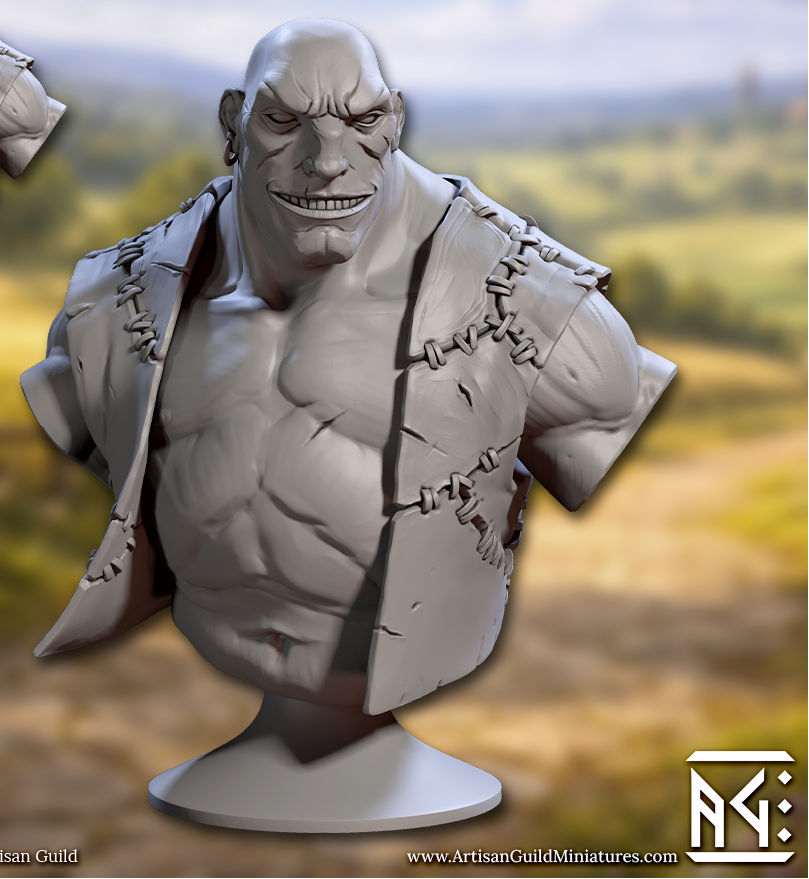 Morgante the Hill Giant Bust (2 Variants Available) - Artisan Guild