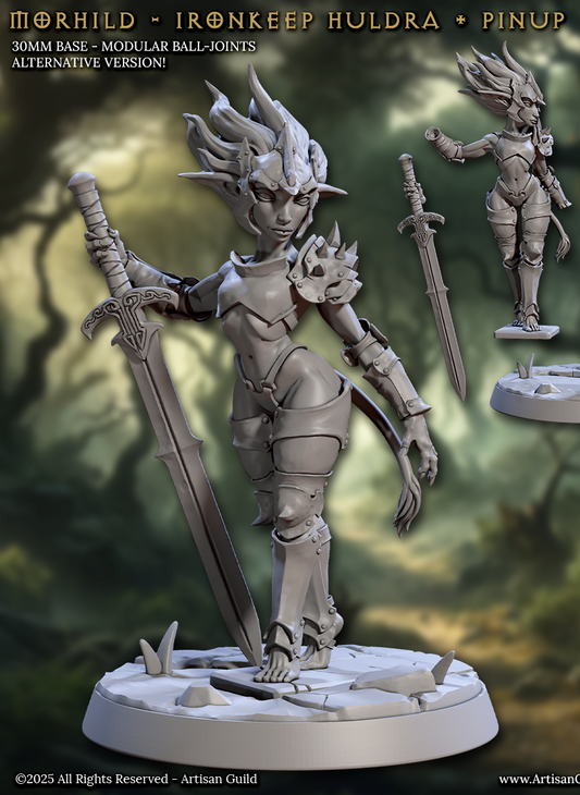 Morhilda, Ironkeep Huldra - Troll Maiden Pinup - Artisan Guild
