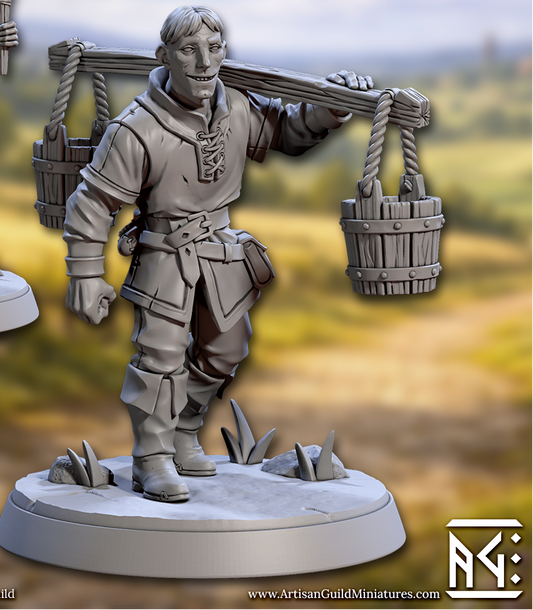 Townsfolk Peasants (6 Variants Available) - Artisan Guild