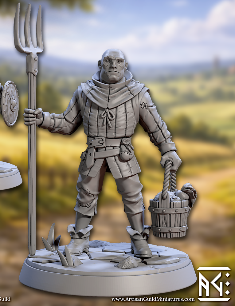 Townsfolk Peasants (6 Variants Available) - Artisan Guild