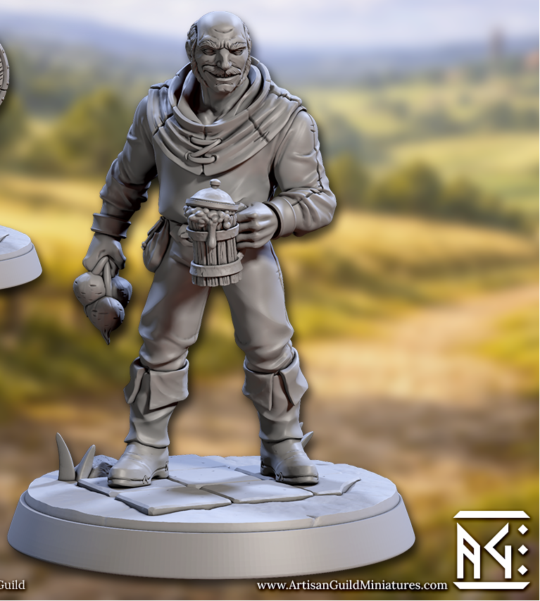 Townsfolk Peasants (6 Variants Available) - Artisan Guild