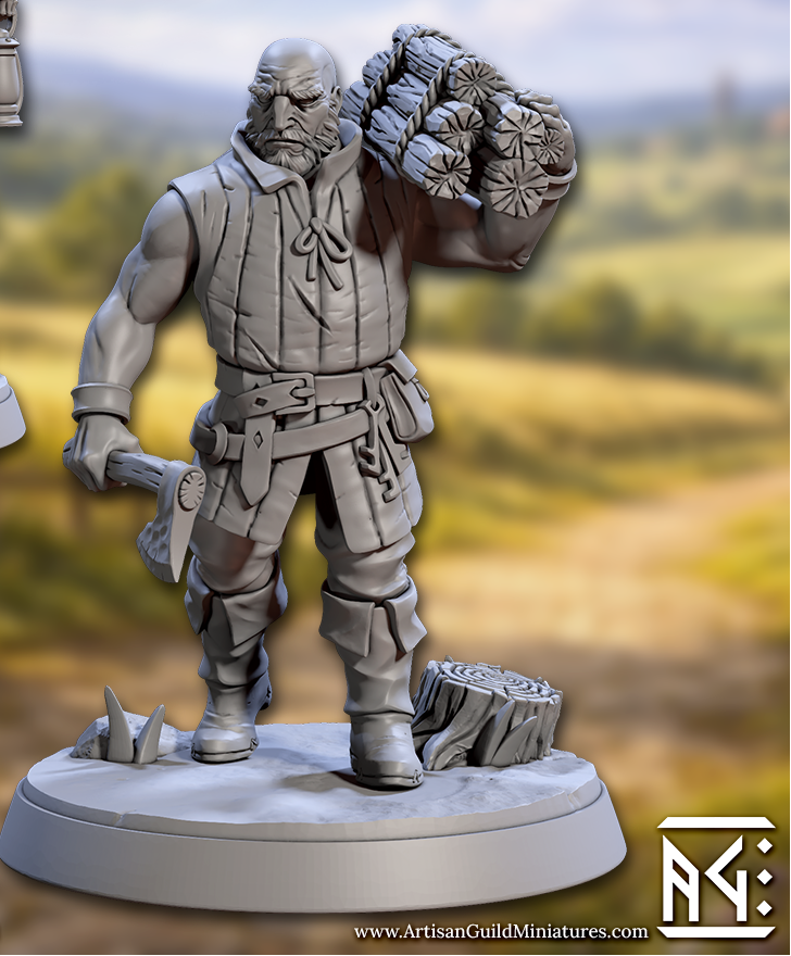 Townsfolk Peasants (6 Variants Available) - Artisan Guild