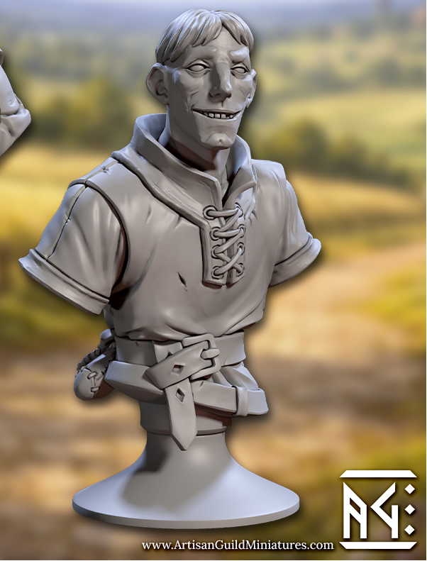 Townsfolk, Busts (3 Variants Available) - Artisan Guild