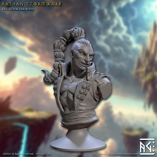 Rashan Stormwake Bust - Artisan Guild