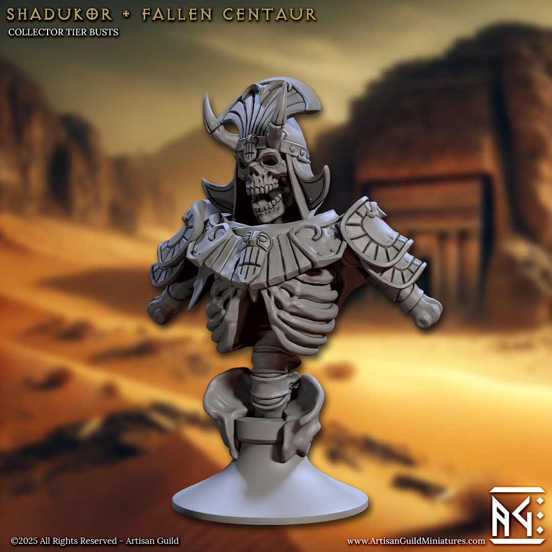 Tombstone Skeleton Leaders, Busts (3 Variants Available) - Artisan Guild
