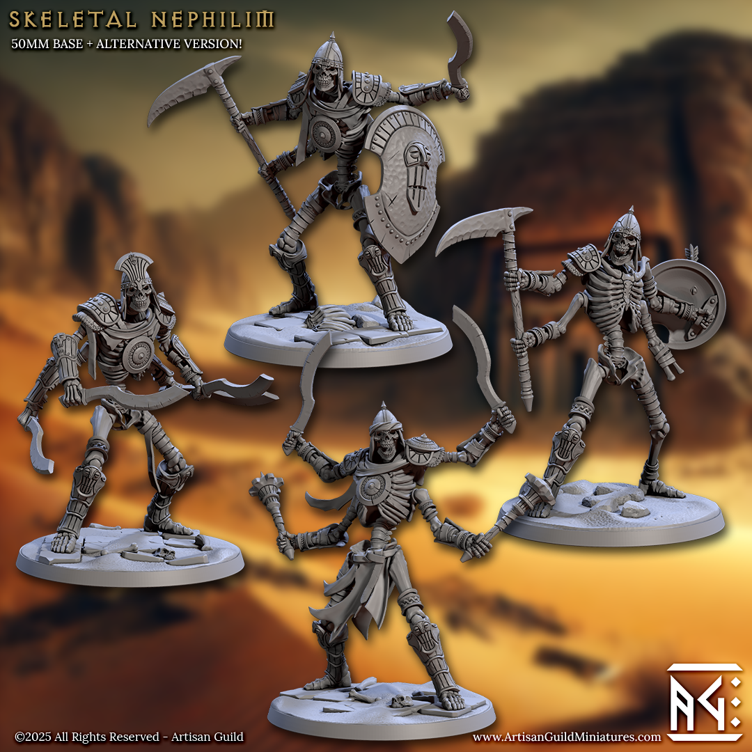 Skeletal Nephilim, Crowns (4 Variants Available) - Artisan Guild