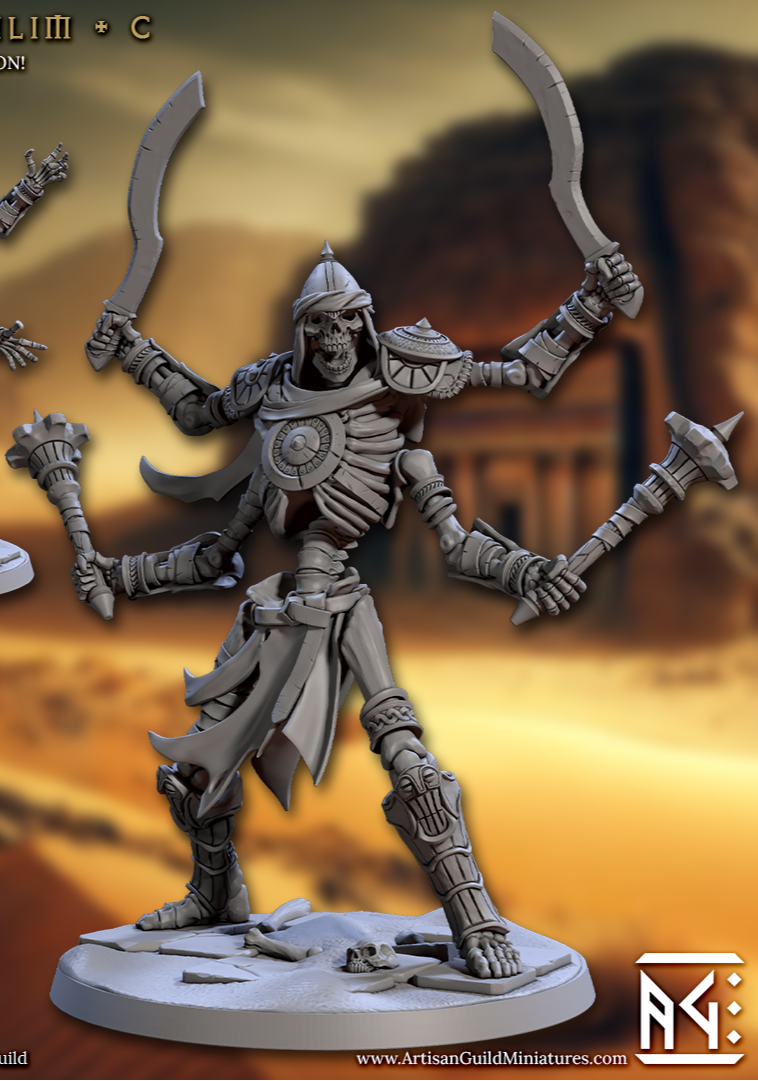 Skeletal Nephilim, Crowns (4 Variants Available) - Artisan Guild