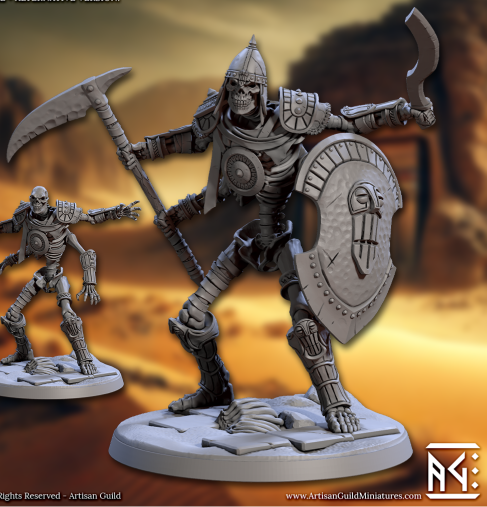 Skeletal Nephilim, Crowns (4 Variants Available) - Artisan Guild