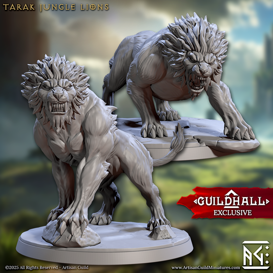 Tarak Jungle Lions (2 Variants Available) - Artisan Guild