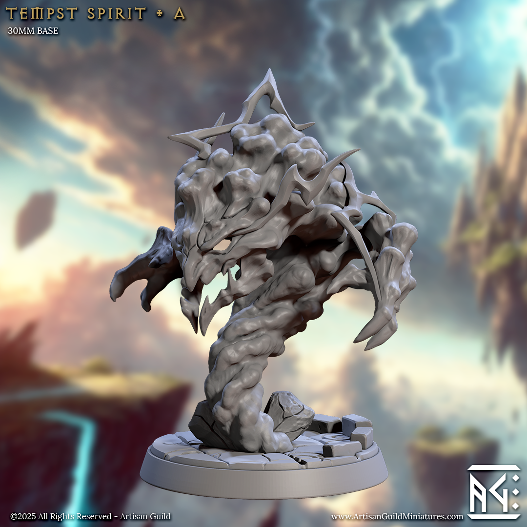 Tempest Spirit (4 Variants Available) - Artisan Guild