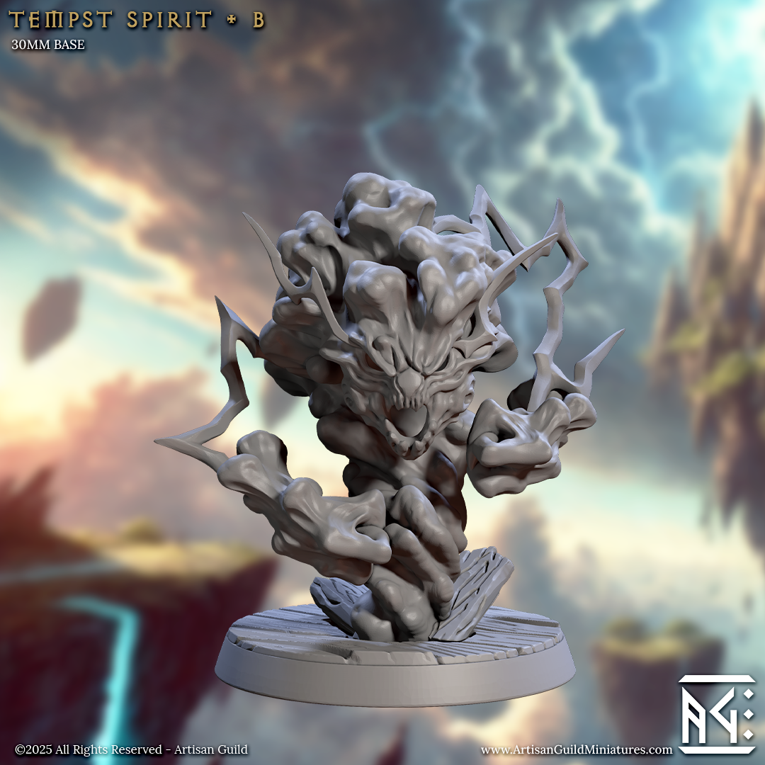 Tempest Spirit (4 Variants Available) - Artisan Guild