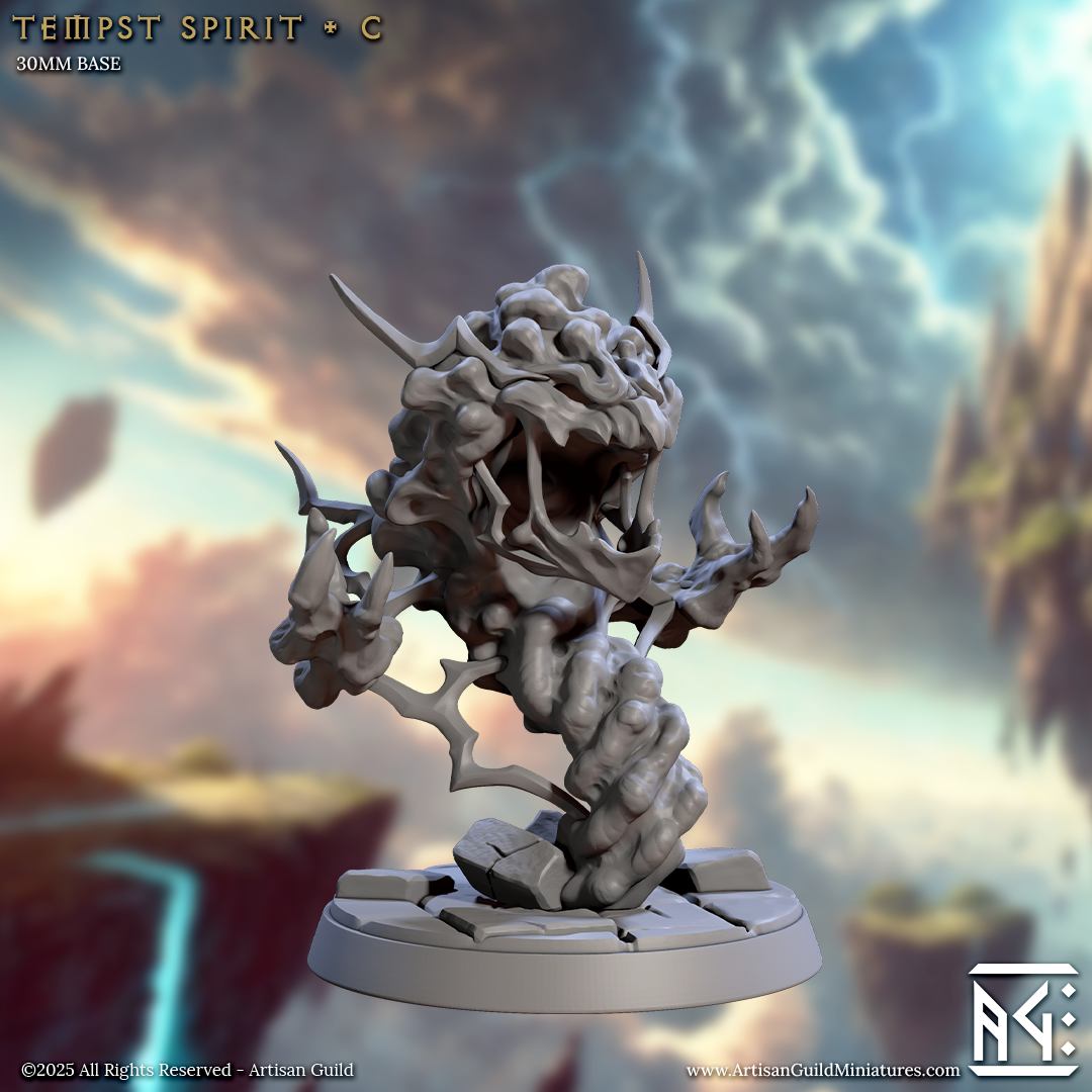Tempest Spirit (4 Variants Available) - Artisan Guild