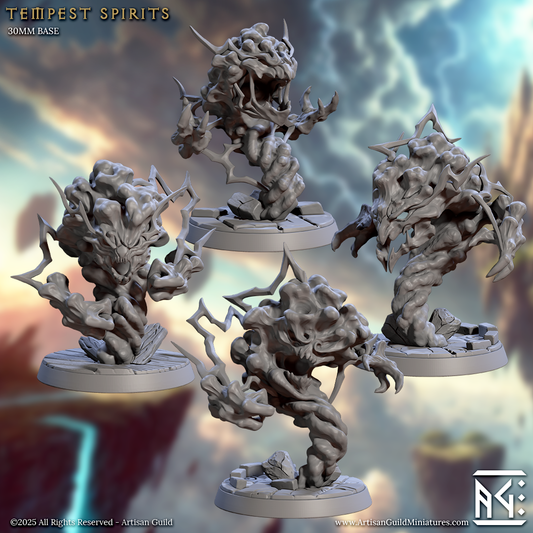 Tempest Spirit (4 Variants Available) - Artisan Guild