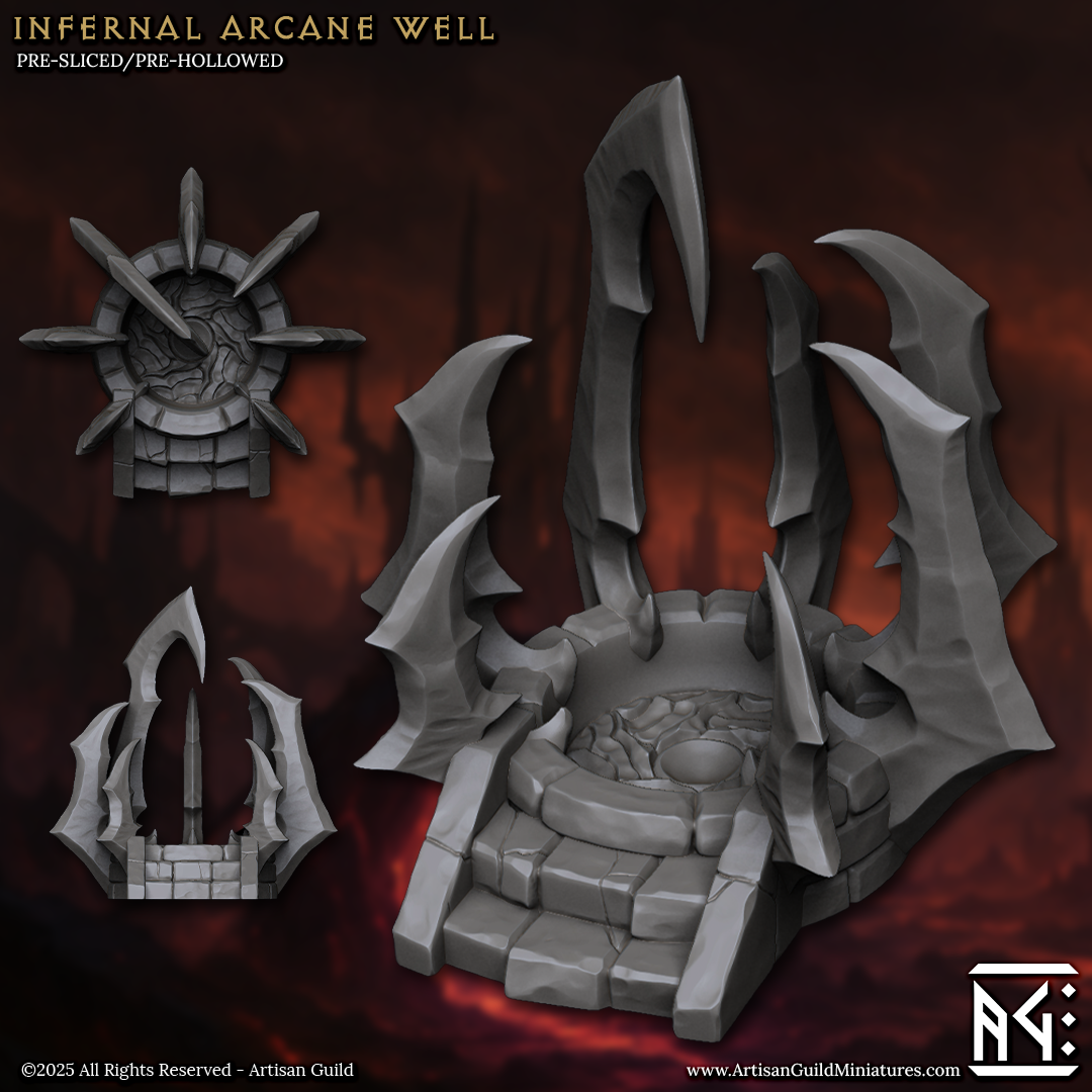 Infernal Arcane Well, Terrain Piece - Artisan Guild